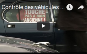 Contrôle des véhicules à Paris: manifestation à la Concorde