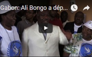 Gabon: Ali Bongo a déposé sa candidature pour la présidentielle