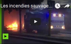 Les incendies sauvages se sont multipliés dans Paris au fil de la rencontre France-Portugal