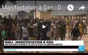 Manifestation à Gao : Des soldats ouvrent le feu et font plusieurs morts - Précisions