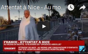 Attentat à Nice - Au moins 84 morts, 50 enfants hospitalisés