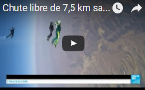 Chute libre de 7,5 km sans parachute : l'Américain Luke Aikins réussit son pari fou !