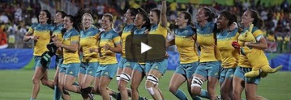 JO : les Australiennes premières médaillées d'or au rugby à sept