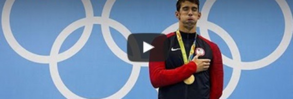 22e médaille pour Michael Phelps qui entre dans la légende des JO