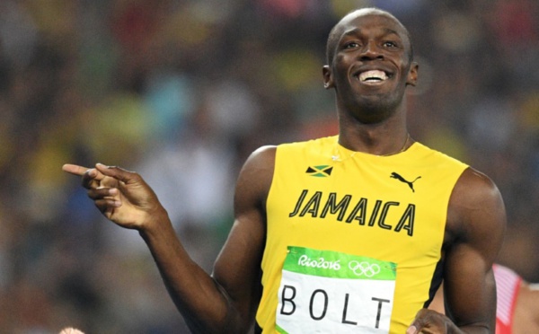 Bolt seigneurial sur la piste olympique