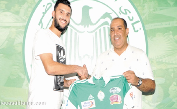Mohamed Oulhaj rempile avec les Verts