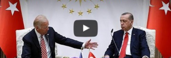 Joe Biden chez Erdogan pour apaiser les tensions