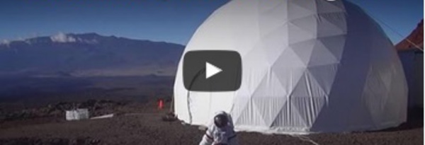Six scientifiques sortent à Hawaï de six mois d'isolement martien