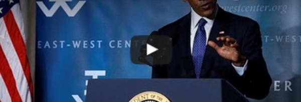 Barack Obama en tournée "changement climatique"