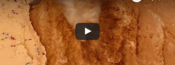 Impressionnantes chutes d'eau en Chine