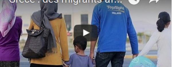 Grèce : des migrants afghans pris au piège