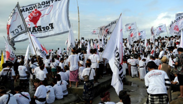 Levée de boucliers contre un méga-projet d'îles artificielles à Bali