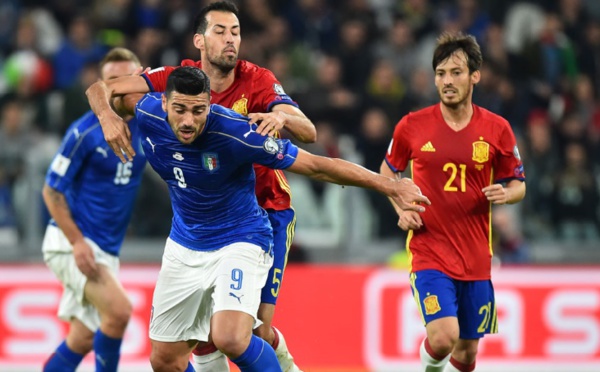 Eliminatoires du Mondial 2018 : Le choc Italie-Espagne accouche d’un nul