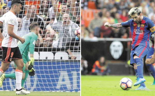 Messi sauve le Barça dans un choc électrique