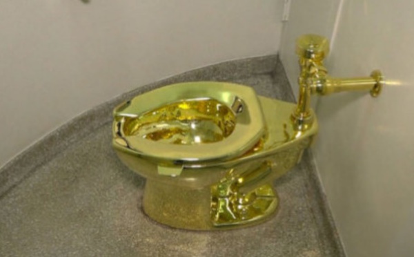 Insolite : Des toilettes en or