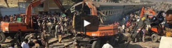 Pakistan : au moins 16 morts et 50 blessés après la collision entre deux trains