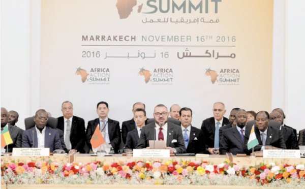 Dans le discours prononcé à l'ouverture du Sommet africain de l'action : S.M le Roi : Il nous appartient de travailler solidairement à la protection de notre terre