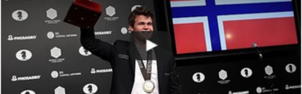 Echecs : le Norvégien Magnus Carlsen garde son titre de champion du monde
