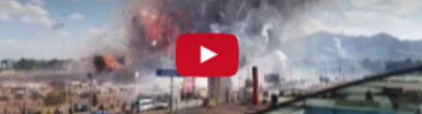 Explosion meurtrière sur un marché de feux d'artifice à Tultepec Mexique