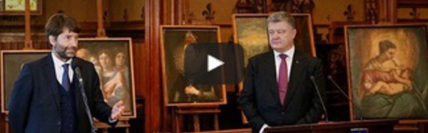 Ukraine : restitution à l'Italie d'œuvres d'art volées