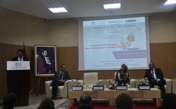 Rencontre académique avec  Maria Teresa Fernández de la Vega