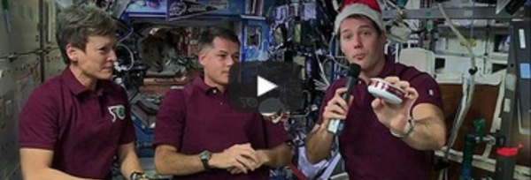 Le réveillon de Noël à bord de l'ISS