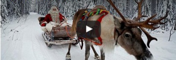Santa se met en route