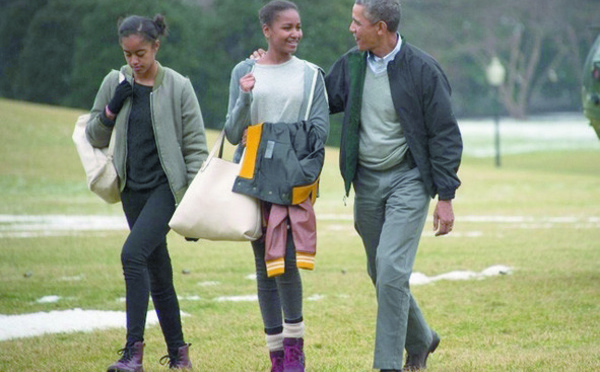 Insolite : Les balançoires des filles d’Obama