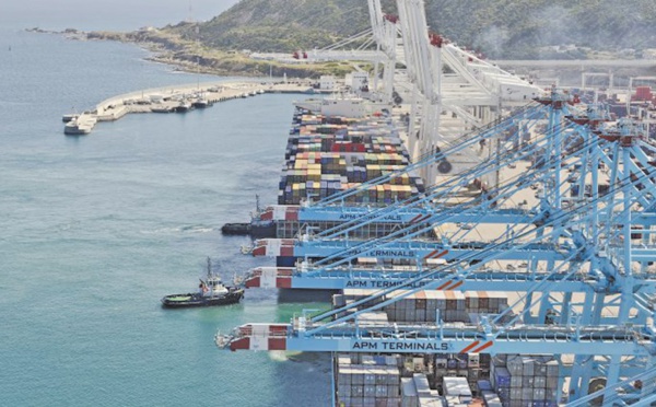 Le volume des marchandises traitées au port de Tanger-Med en hausse de 8,7%