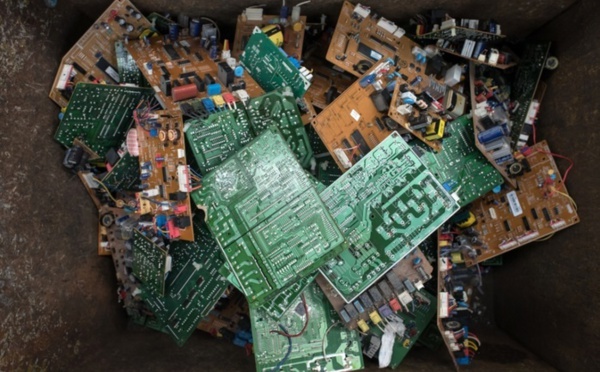 Forte hausse des déchets électroniques produits par l'Asie