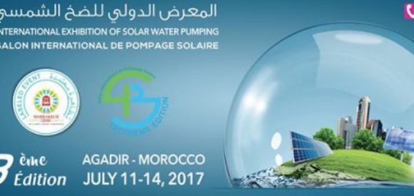 La 3ème édition du Salon international de pompage solaire en juillet prochain à Agadir