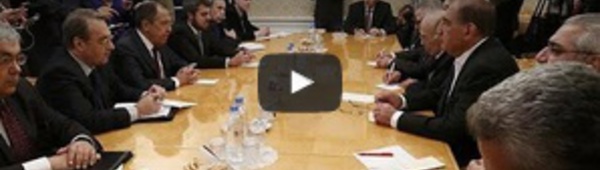 Le chef de la diplomatie russe rencontre des représentants des rebelles syriens