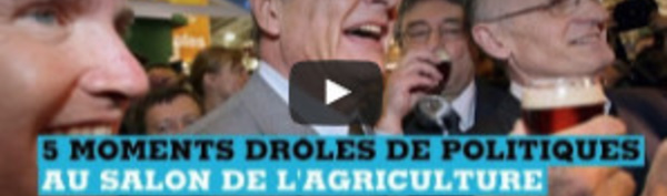 90'POLITIQUE - 5 moments drôles de politiques au Salon de l'agriculture