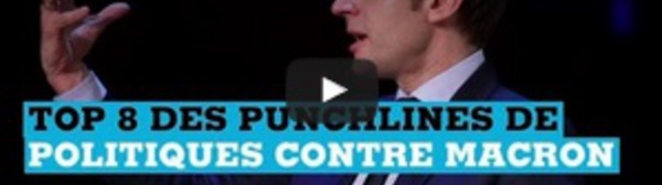 90''POLITIQUE - Top 8 des punchlines de politiques contre Macron