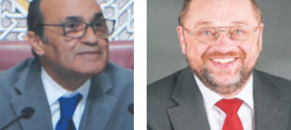Habib El Malki s’entretient avec Martin Schulz