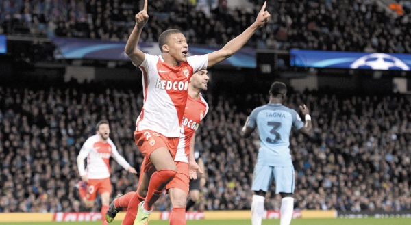 Monaco et l'Atletico rejoignent les quarts de la Ligue des champions