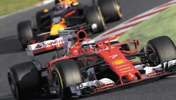 Comme leur voiture, les pilotes de F1 doivent montrer les muscles