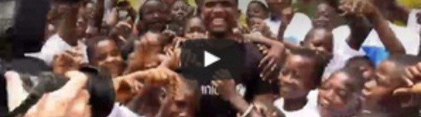 Cameroun : Ambassadeur de l'UNICEF, Samuel Eto'o​ est de retour au pays !