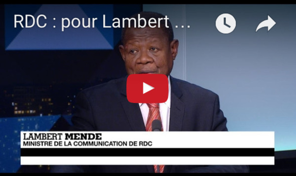 Journal de l'Afrique :  RDC, pour Lambert Mende, les désaccords de l'opposition sont à l'origine du blocage politique