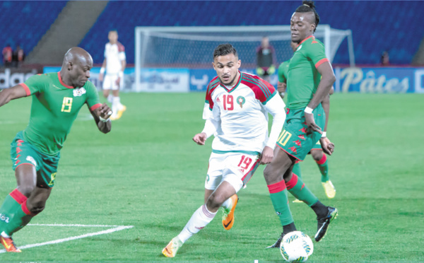 Le Onze national convaincant face au Burkina