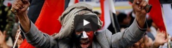 Yemen : démonstration de force des rebelles contre la coalition militaire menée par l'Arabie…