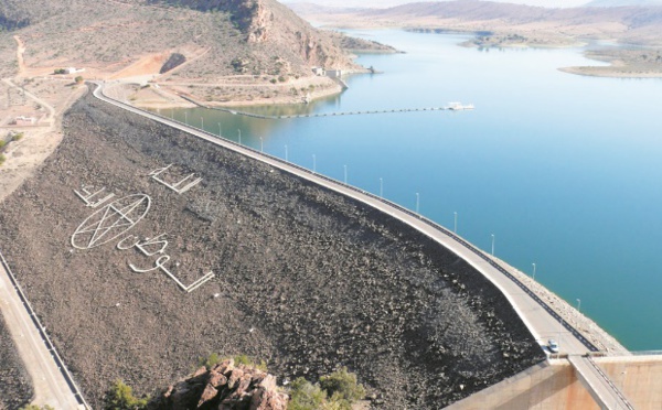 Le taux de remplissage des grands barrages atteint 57,6%