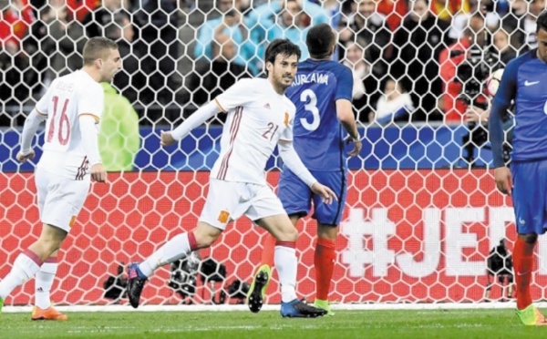 Les Bleus battus par l'Espagne... et la vidéo