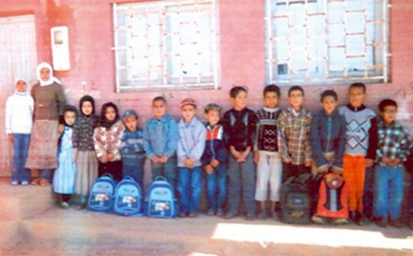 A l’école Iguerar de Tiyoughza