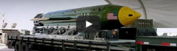 Afghanistan: l'armée américaine utilise pour la première fois sa plus grosse bombe