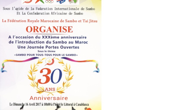 30ème anniversaire de l'introduction du sambo au Maroc