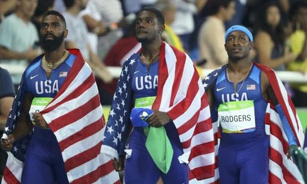 Les Etats-Unis brillent  aux Mondiaux de relais