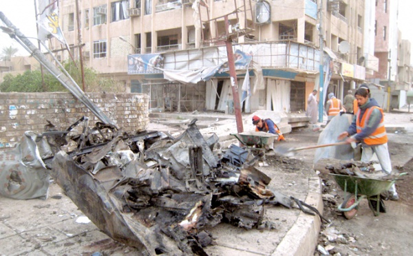 L’attaque a fait 10 morts et 56 blessés : Attentat à la camionnette piégée à Bagdad