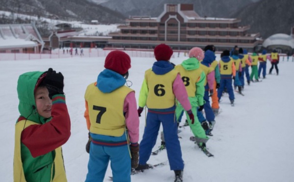 En Corée du Nord, le ski ne fait pas boule de neige