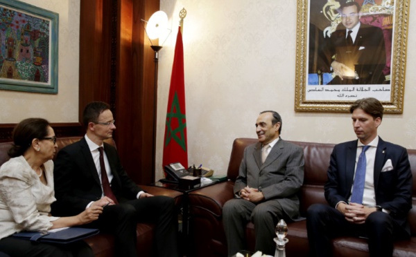 Réunion prochaine du groupe d'amitié parlementaire maroco-hongrois : Entretien à Rabat entre Habib El Malki  et Péter Szijjártó
